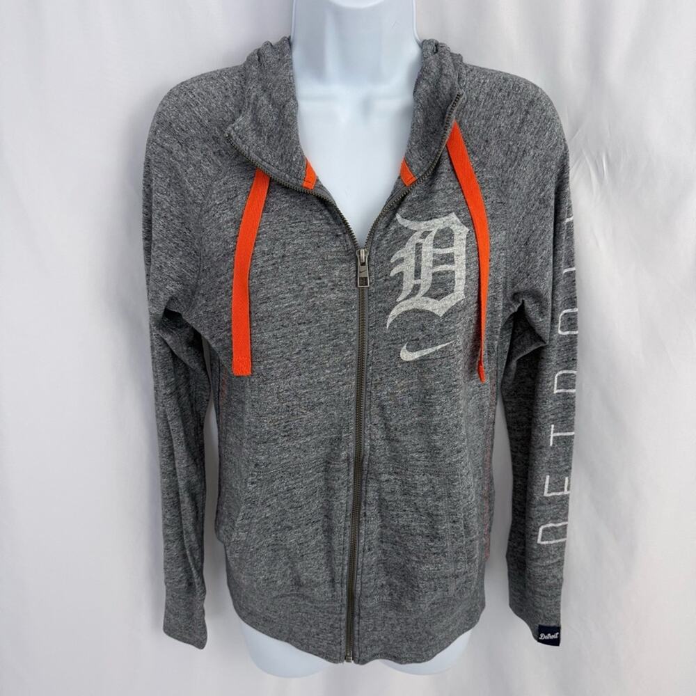 Nike MLB Detroit Tigers Lightweight Zip Up Size Small